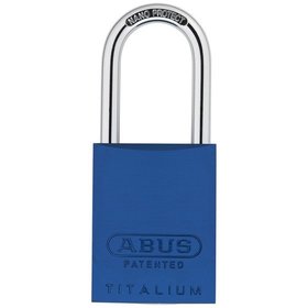 ABUS - AV-Vorhangschloss, Titalium 83, TITALIUM™-Spezialaluminium blau