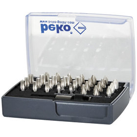 Beko - Bit-Box 30-teilig+ Schnellwechsel-Bithalter, Industriequalität