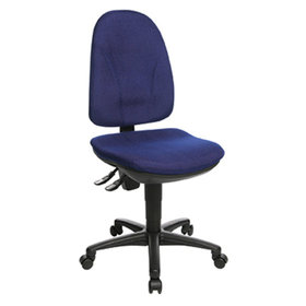 Topstar® - Bürodrehstuhl Point 30 PO30G26 max. 110kg schwarz/blau