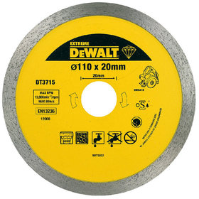 DeWALT - Diamanttrennscheibe DWC410 Granit 110mm