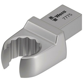 Wera® - Einsteck-Ringschlüssel offen 7775 Außenvierkant 9 x 12mm SW 13mm