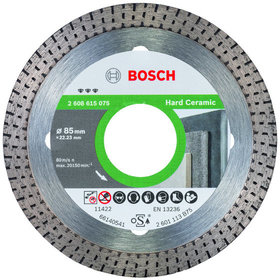 Bosch - Diamanttrennscheibe Best for Hard Ceramic, 85 x 22,23 x 1,4 x 7mm