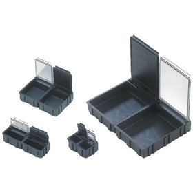WETEC - SMD-Klappbox, ESD, 41 x 37 x 15mm, groß, schwarz