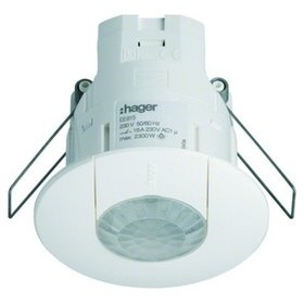 hager - Präsenzmeldersensor UP 0-360° ws 4m IP41 Konstantlichtregelung