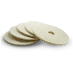 Kärcher - Pad, weich, beige, 405 mm, 5x, Teile-Nr. 6.370-138.0