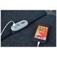 brennenstuhl® - estilo Sofa-Steckdose mit USB-Ladefunktion (1x Euro-Steckdose und 2x USB-Charger, Steckdosenleiste mit Halteschiene) anthrazit/grau 