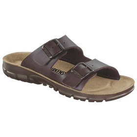 BIRKENSTOCK® - Sandale Bilbao, Birko-Flor, Dark Brown, Weite normal, Größe 43