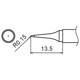 Hakko - Composit Lötspitze Serie T15, Format ILS