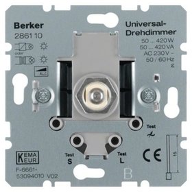 Berker - Dimmer Drehkn LIGHT CONTROL 50-420W uni UP