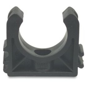 bevo - Rohrschelle PP 20mm Schwarz Typ 2 ohne Bügel