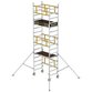 MUNK Günzburger Steigtechnik - FlexxTower Ein-Personen-Gerüst 1200x600mm, Platformhöhe 4,10m