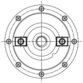 HALDER - Mitnehmersteine, DIN 2079/für Spindelköpfe Nr. 60, Form B | Spindelkopf Nr.=60 | 23100.0160