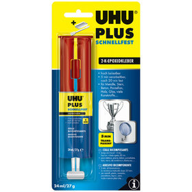 UHU® - plus schnellfest 2K-Spritze 24ml/27g