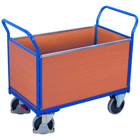 VARIOfit - Vierwandwagen 500kg mit Holzwänden 1190 x 600 x 1015mm