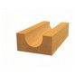 Bosch - Hohlkehlfräser Expert for Wood Schaft-ø8mm, R1 3mm, L 12,7mm, G 50,8mm (2608629368)