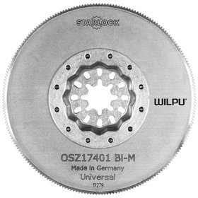 WILPU - Sägeblatt für oszillierende Elektrowerkzeuge mit STARLOCK Aufnahme OSZ 17401
