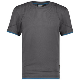 Dassy® - Kinetic T-shirt, anthrazit/azurblau, Größe 4XL