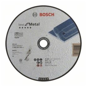 Bosch - Trennscheibe gerade Best for Metal - Rapido A 46 V BF, 230 x 1,9mm