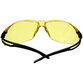 3M™ - SecureFit™ 500 Schutzbrille, schwarze Bügel, Scotchgard™ Anti-Fog-/Antikratz-Beschichtung (K&N), gelbe Scheibe, SF503SGAF-BLK-EU, 20 pro Packung