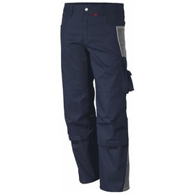 qualitex® - Bundhose "PRO" marine/grau, Größe 54