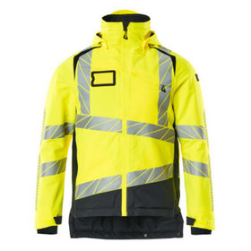 MASCOT® - Winterjacke ACCELERATE SAFE, hi-vis Gelb/Schwarzblau, Größe L