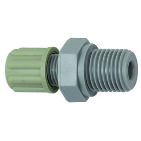 RIEGLER® - Gerade Einschraubverschraubung, G 1/8" A, für Schlauch 4/6mm, PA