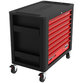 KSTOOLS® - PERFORMANCEplus P20 SCHWARZ/ROT Werkstattwagen mit 8 Schubladen