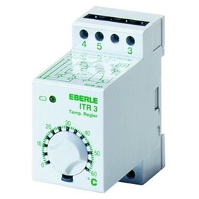 Eberle - Temperaturregler analog Fernfühler Wechs 187-242V 0-60°C 2TE