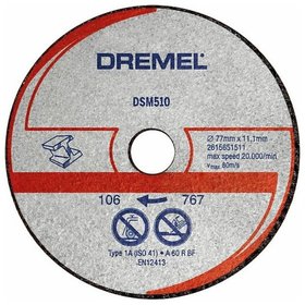 DREMEL® - DSM20 Metall- und Kunststofftrennscheibe (2615S510JB)