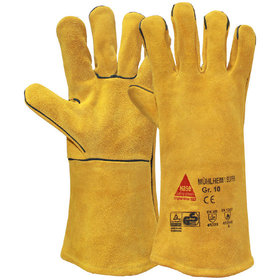 Hase Safety Gloves - Schweißerhandschuh Mühlheim-I-Super, Kat. II, natur, 10