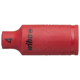 Wiha® - Steckschlüsseleinsatz 6-kant 1/4" 4mm VDE