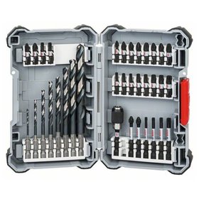 Bosch - 35-teiliges Impact Control HSS-Bohrer- und Schrauberbit-Set (2608577148)