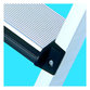 ZARGES - Stehleiter 2 x 11 Stufen, Aluminium, beidseitig begehbar, H 2990mm, B 680mm