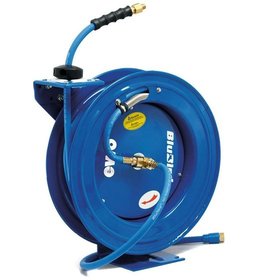 ewo® - Schlauchaufroller Stahl für Luft/ Wasser inkl 20m-BluBird-Schlauch Ø9mm, G3/8"