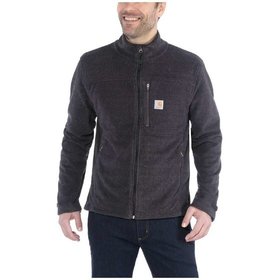 carhartt® - Herren Fleece-Pullover DALTON FULL ZIP FLEECE, black heather, Größe S