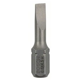 Bosch - Schrauberbit Extra-Hart, S 0,6 x 4,5, 25mm, 3er-Pack (2607001459)
