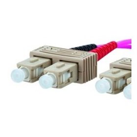 METZ CONNECT - LWL-Patchkabel SC-D 50/125 OM4 1m vi MM50/125