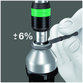 Wera® - Drehmoment-Schraubendreher 7400 Pistole inch analog regelb. 25 - 55lbf 6% 1/4