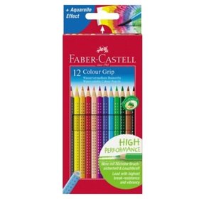 Faber-Castell - Farbstift Colour GRIP 112412 farbig 12er-Pack