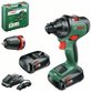 Bosch - Akku-Bohrschrauber AdvancedDrill 18, 2 x Akku PBA 18V 2.5Ah (06039B5006)