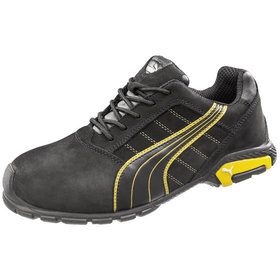 Puma Safety - Sicherheitshalbschuh Amsterdam Low, S3, schwarz, Größe 39