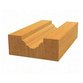 Bosch - Profilfräser H Standard for Wood Schaft-ø8mm, R1 2,4mm, D12,7mm, L12,4mm, G 46mm (2608628398)