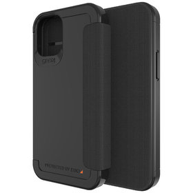 GEAR4 - Wembley Flip for iPhone 12 mini black, Schutzhülle