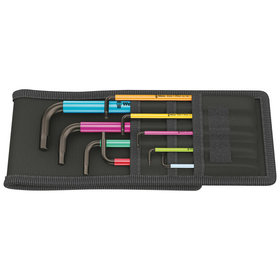 Wera® - Schl.Set 950/9 Hex-Plus Multicolour Imperial 1 9-teilig Etui Hex-plus® a. KK