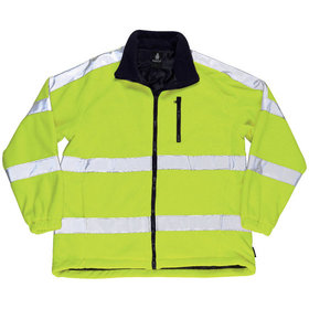 MASCOT® - Warnschutz-Fleecejacke Salzburg 05242-125, warngelb, Größe M