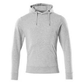 MASCOT® - Kapuzensweatshirt CROSSOVER, Grau-meliert, Größe S