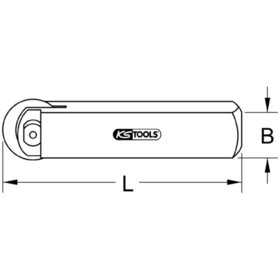 KSTOOLS® - Schneidradschaft für Abstechgerät, Variante2