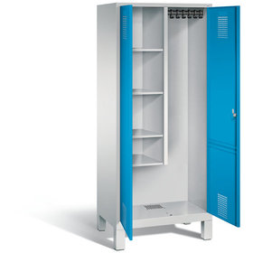 C+P - Geräteschrank B 810 Füße 7035/5012