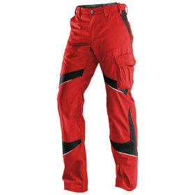 Kübler - Hose ACTIVIQ cotton+ 2250, mittel-rot/schwarz, Größe 42