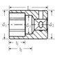 STAHLWILLE® - 1/4" (6,3mm) Steckschlüsseleinsatz 12-kant SW.1/4" L.23mm